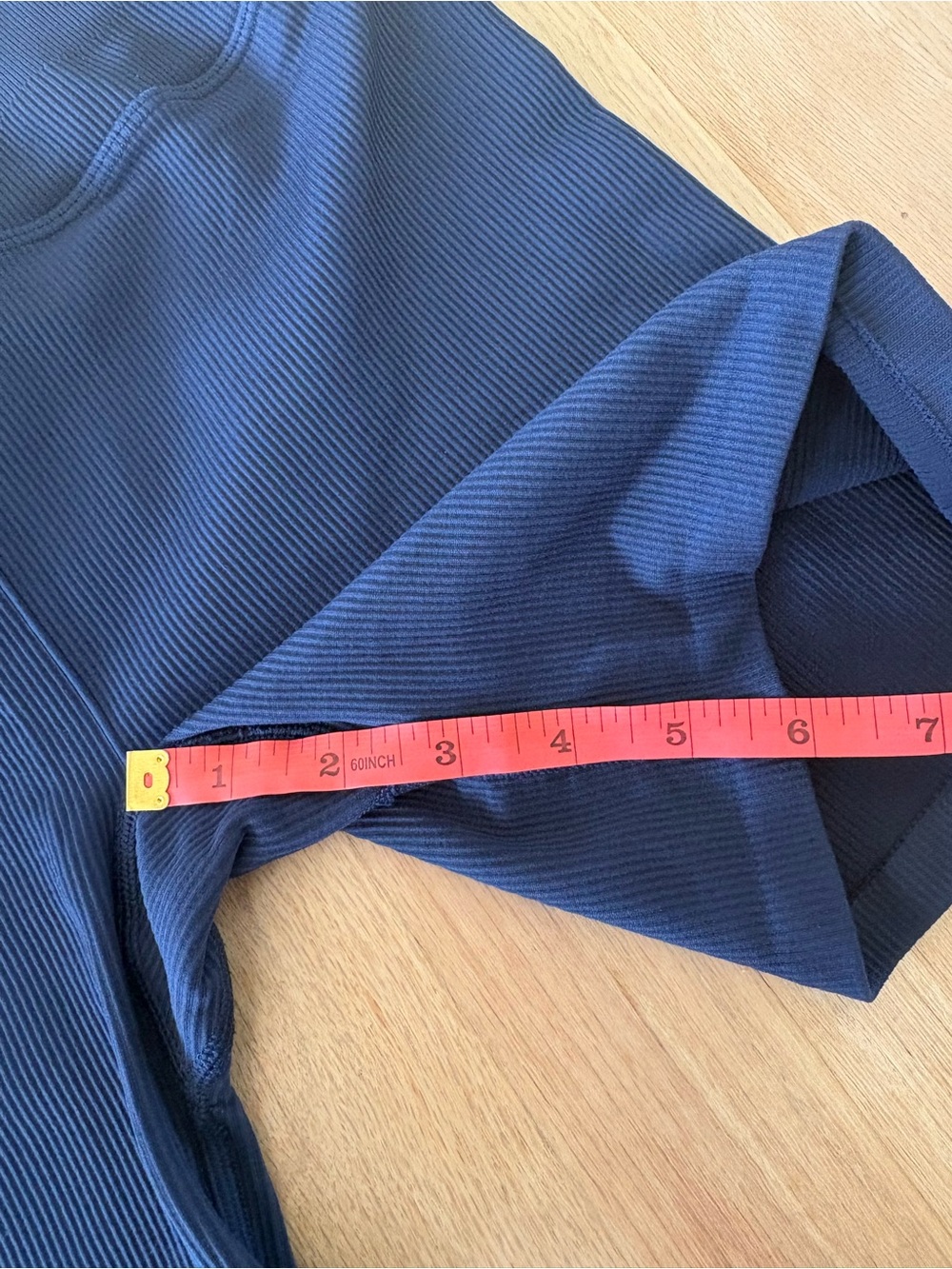 Alo Yoga Navy Seamless Ribbed Set - Picture 5 of 12